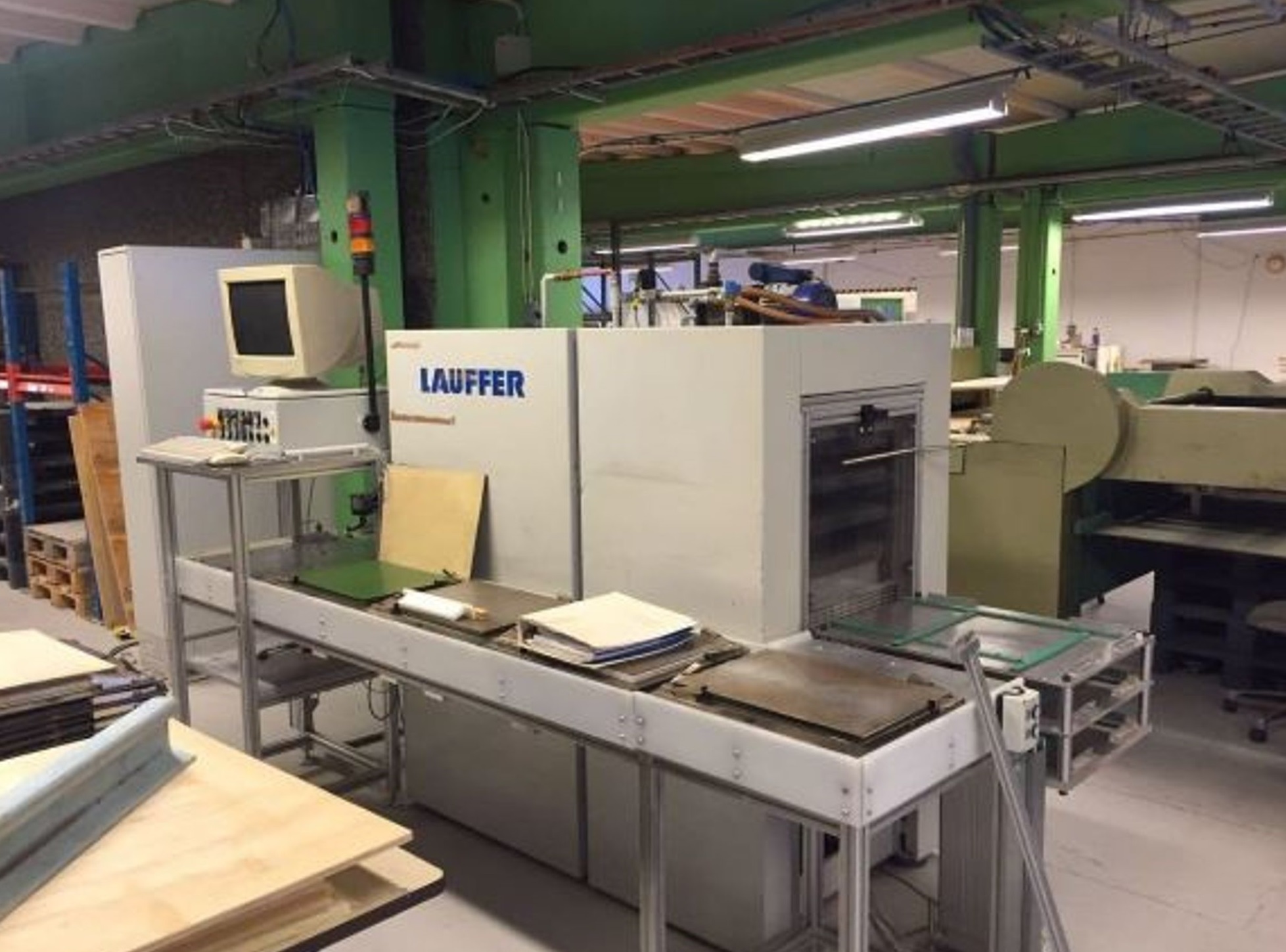 press-laminator Lauffer LCL 40/40/3 (Twin stack) (2000)